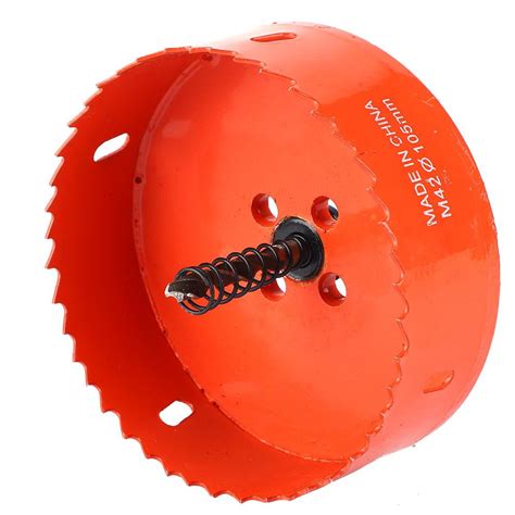 sheet metal hole saw cutter|1 hole saw for metal.